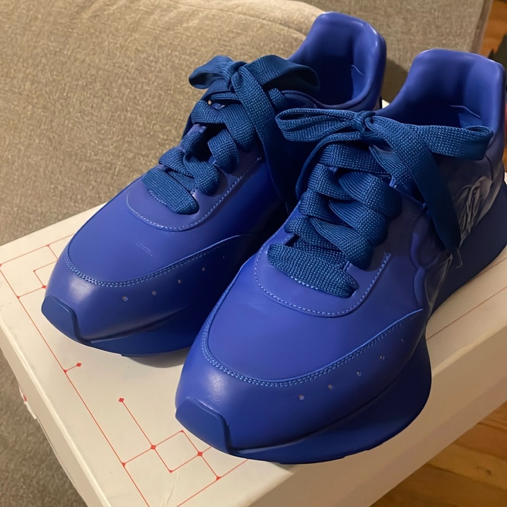 Alexander McQueen Leather sneaker Sprint